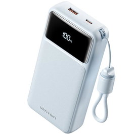 Vention Power Bank 20000mAh 22.5W Azul con Cable USB-C